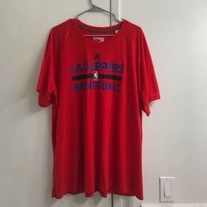 Men’s XL Vintage Adidas Red Clippers T-Shirt
